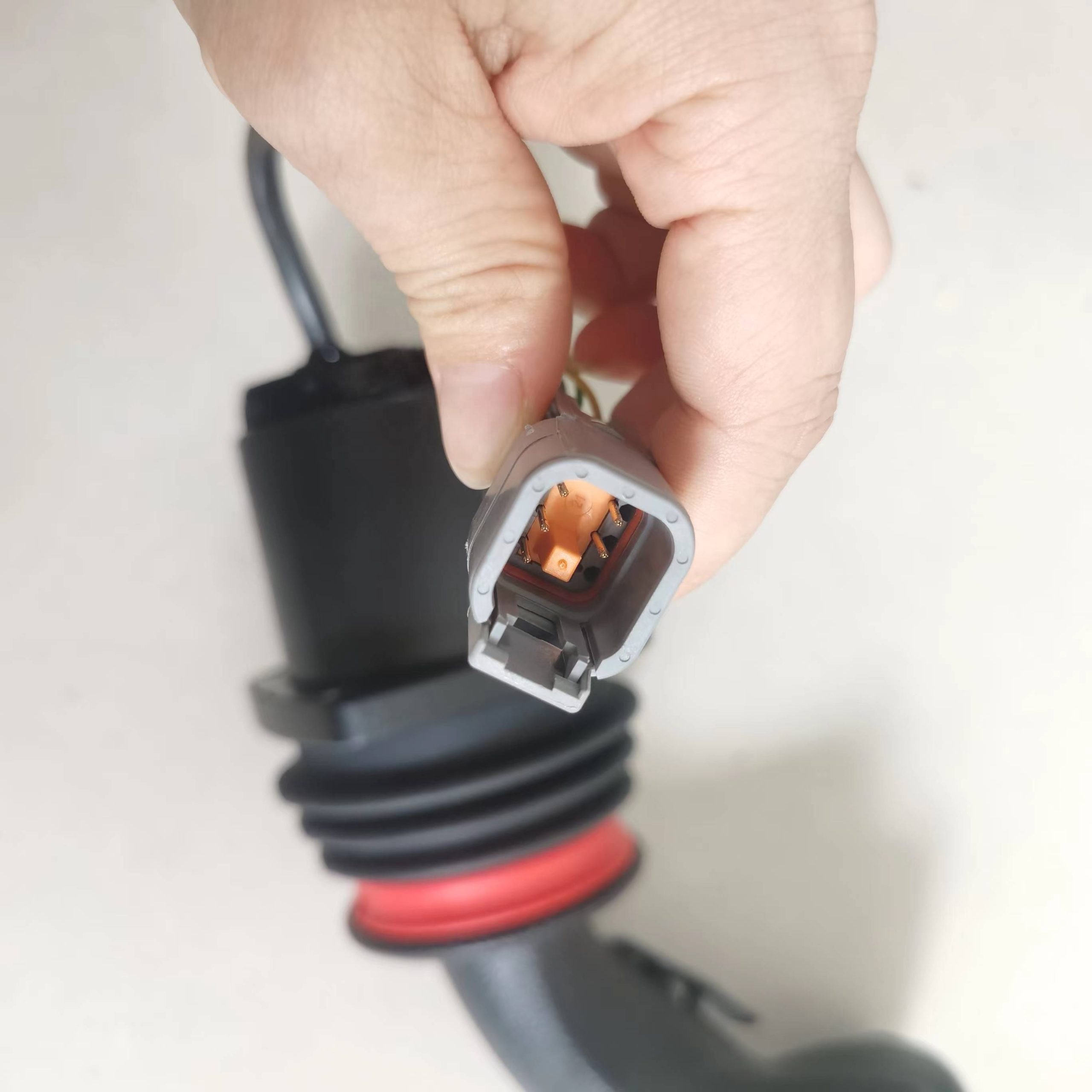 61001049 83055927 joystick controller lever general-purpose electrical operating handle assembly js1h-xy-cjh-s-c33-tpr2-r-pn 6 61001049 83055927 Joystick Controller Lever General-Purpose Electrical Operating Handle Assembly Js1H-Xy-Cjh-S-C33-Tpr2-R-Pn - Image 5