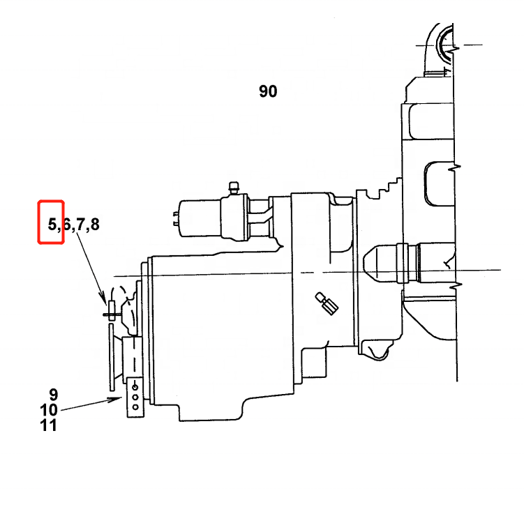 Transmission speed sensor (731) 923088. 0006 a38759. 0100 for kalmar dce 80-100/45e reach stacker 3 Speed Sensors For Transmission