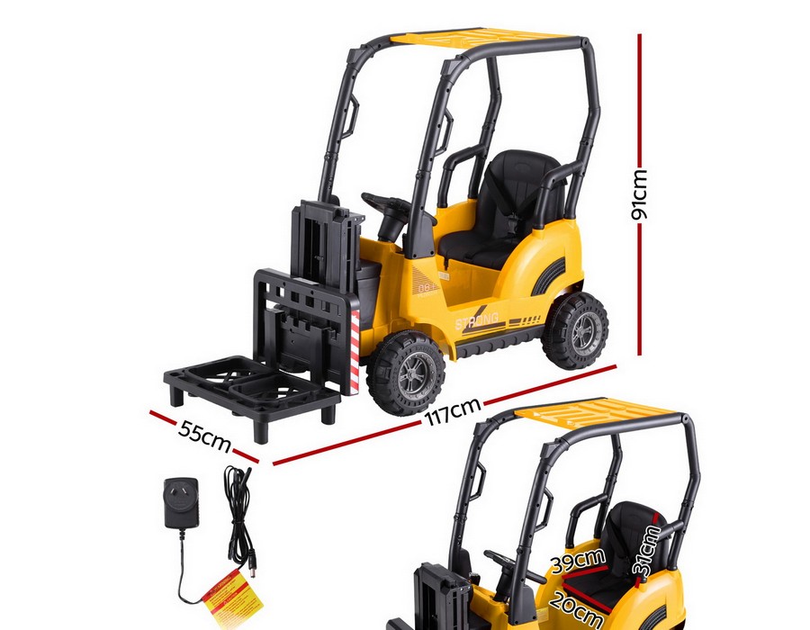 Lifestyle Documentation For Urban Street Style Travel Use Cat Motorized Forklift Toy