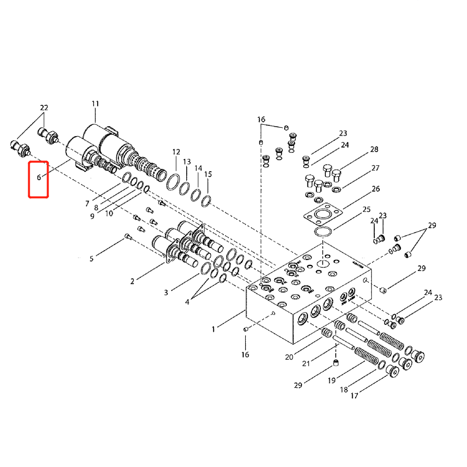 Transmission control solenoid 4212221/923978. 0801/j020305 for kalmar dcf 80-100 machinery 3 Transmission Control Solenoid 4212221/923978.0801/J020305 For Kalmar Dcf 80-100 Machinery - Image 2